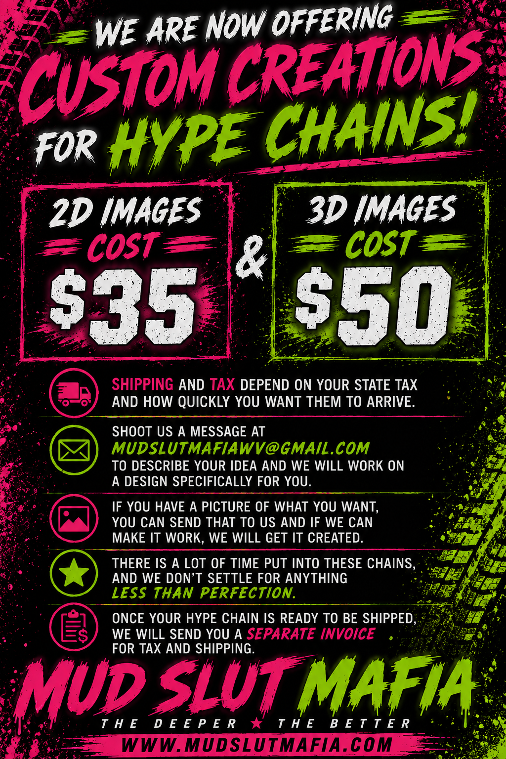 CUSTOM HYPE CHAINS 🔥