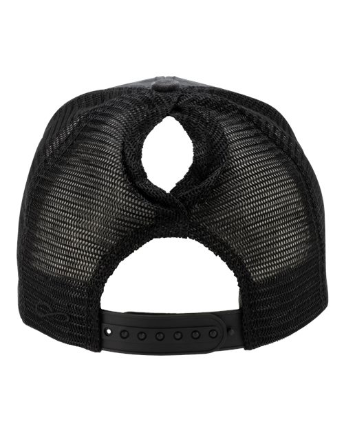 Leopard Stealth Ponytail Hat