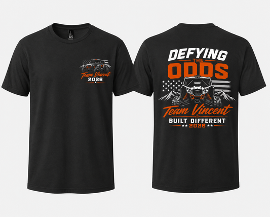 Annual Team Vincent Benefit Ride Tshirt