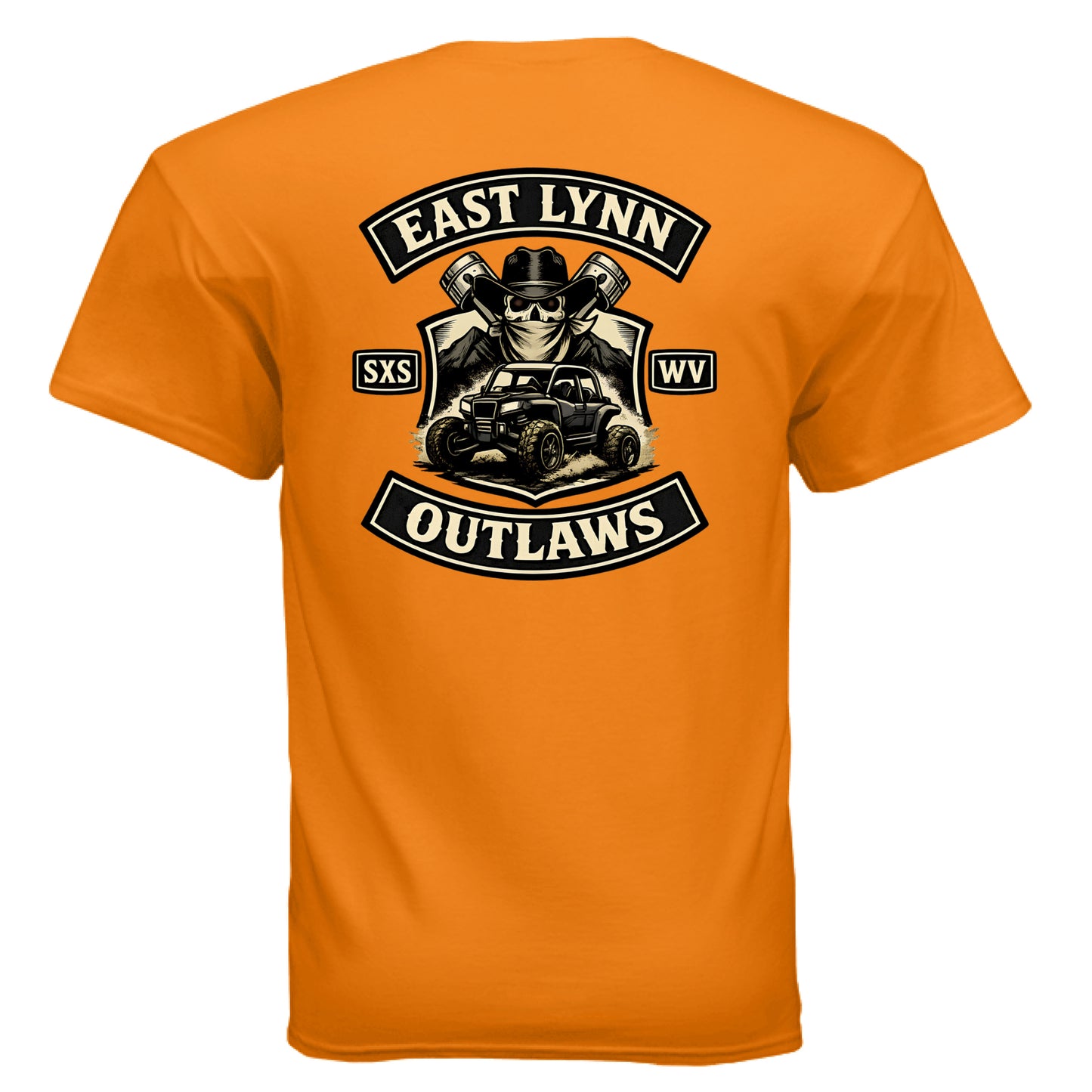 SAFETY ORANGE - BACK