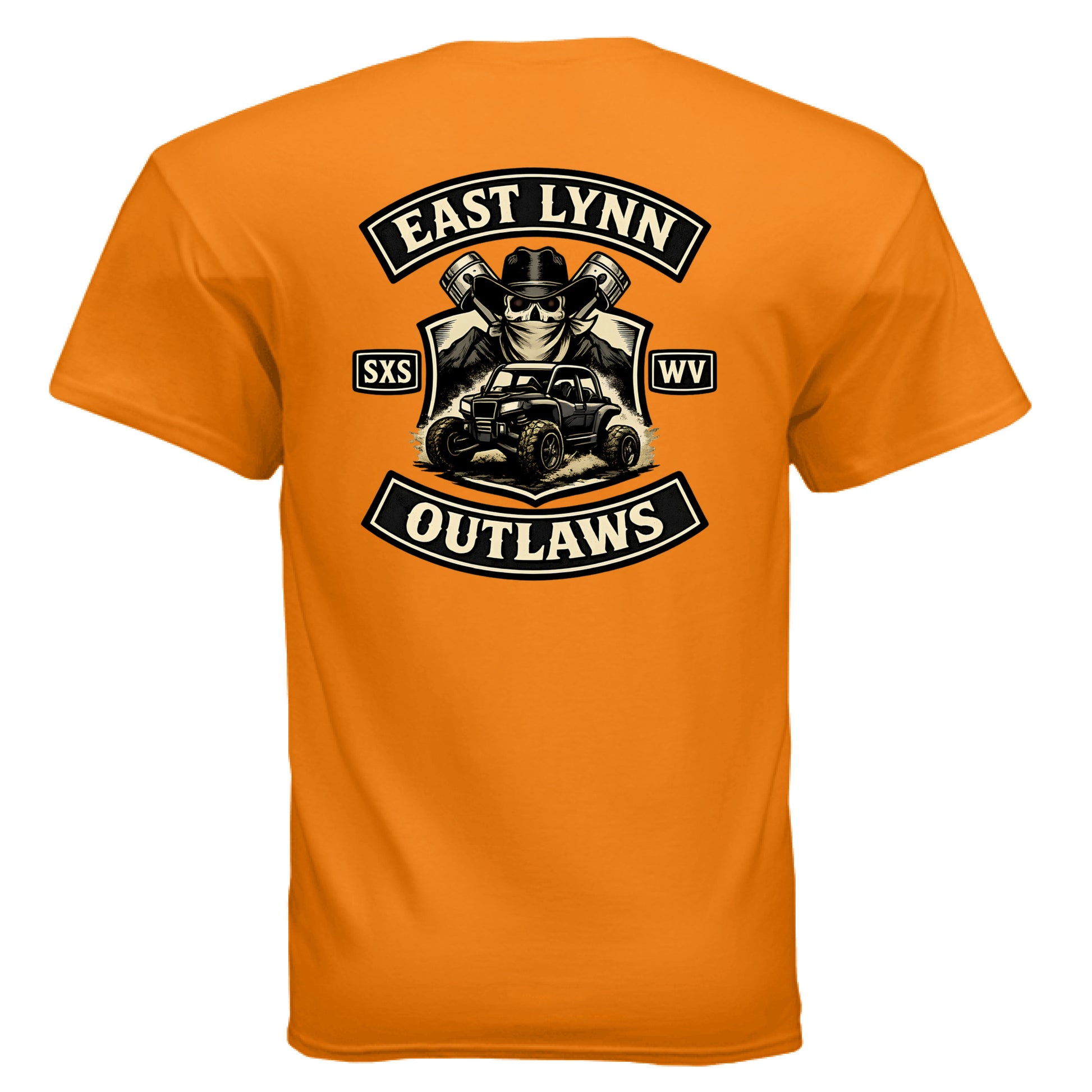 SAFETY ORANGE - BACK