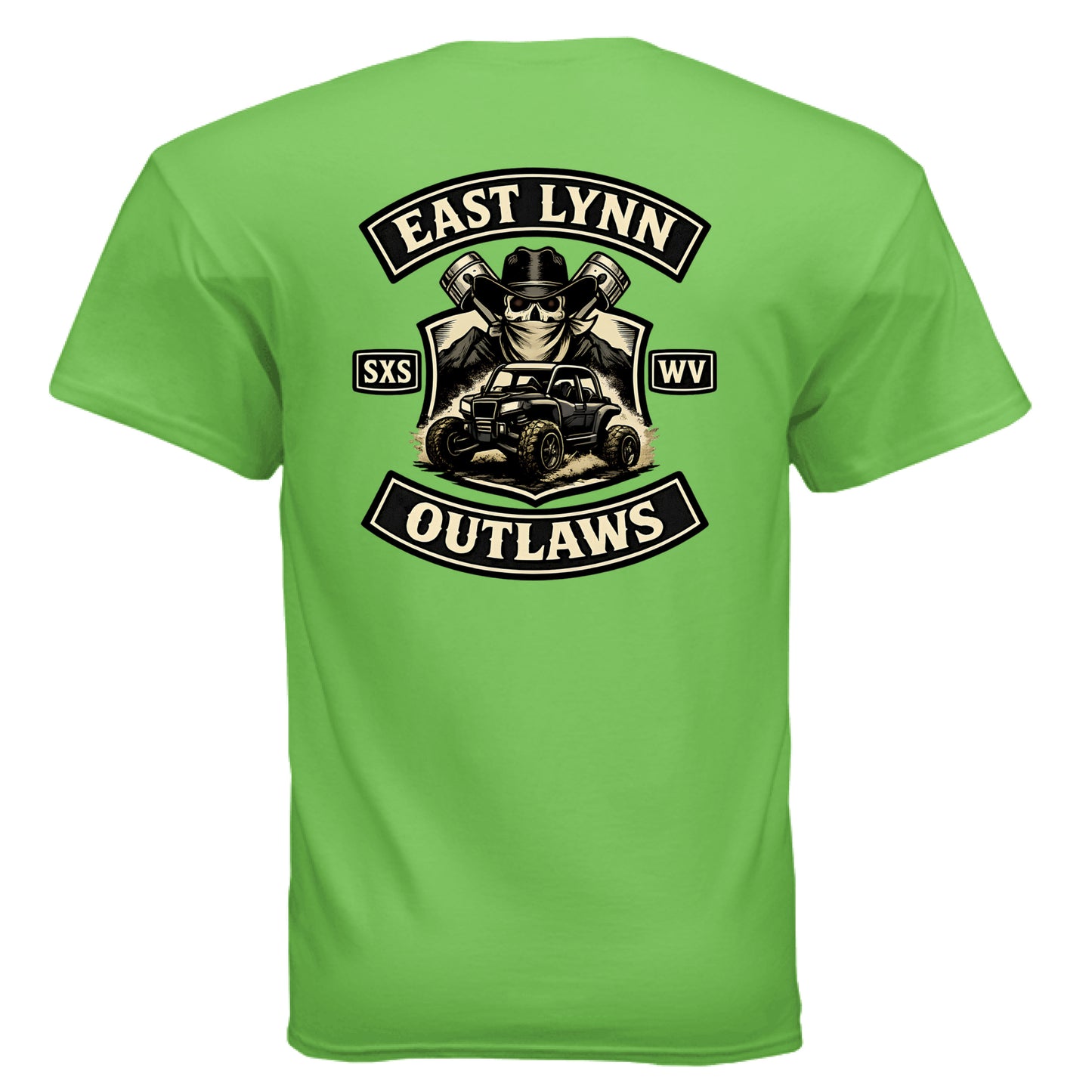 ELECTRIC GREEN - BACK