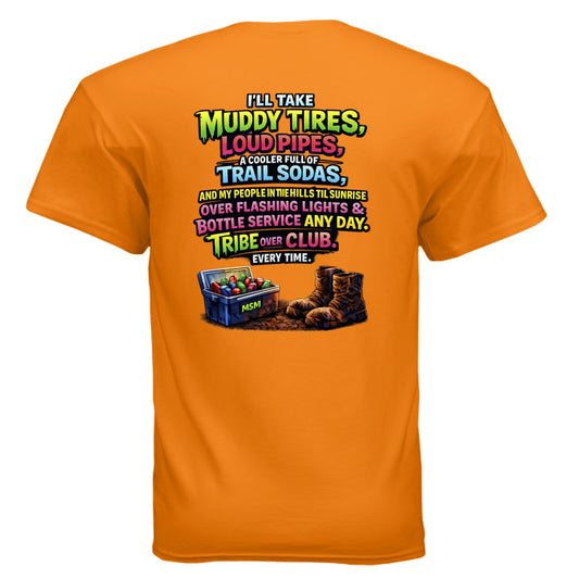 SAFETY ORANGE - BACK