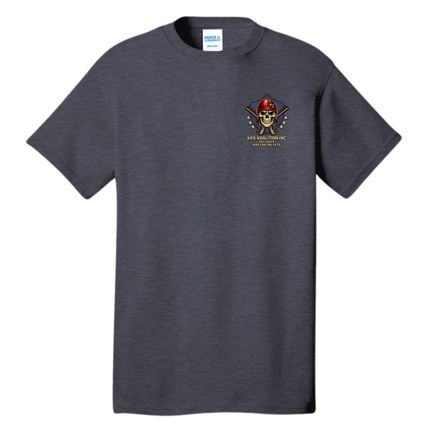 Heather Navy - FRONT