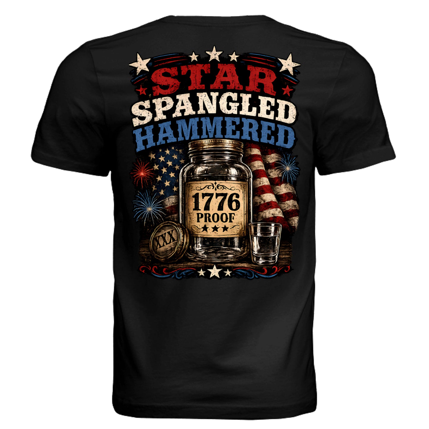 SLD BLK TRIBLEND - 3413C - BACK